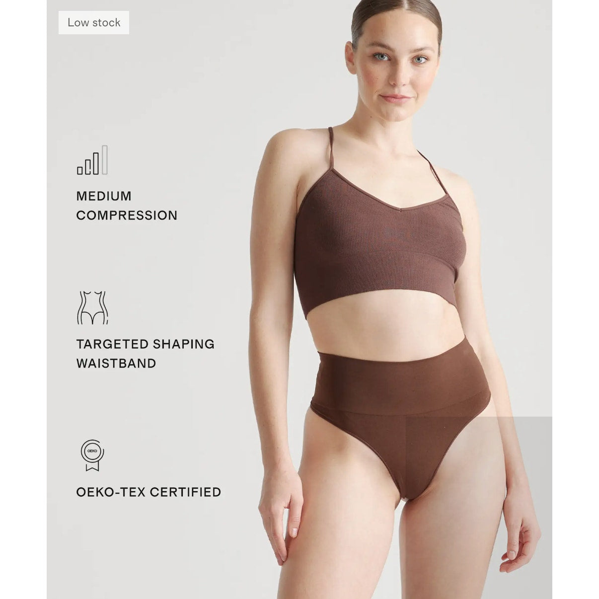 0235 SKIMS HIGH-WAISTED THONG in SZ S/M