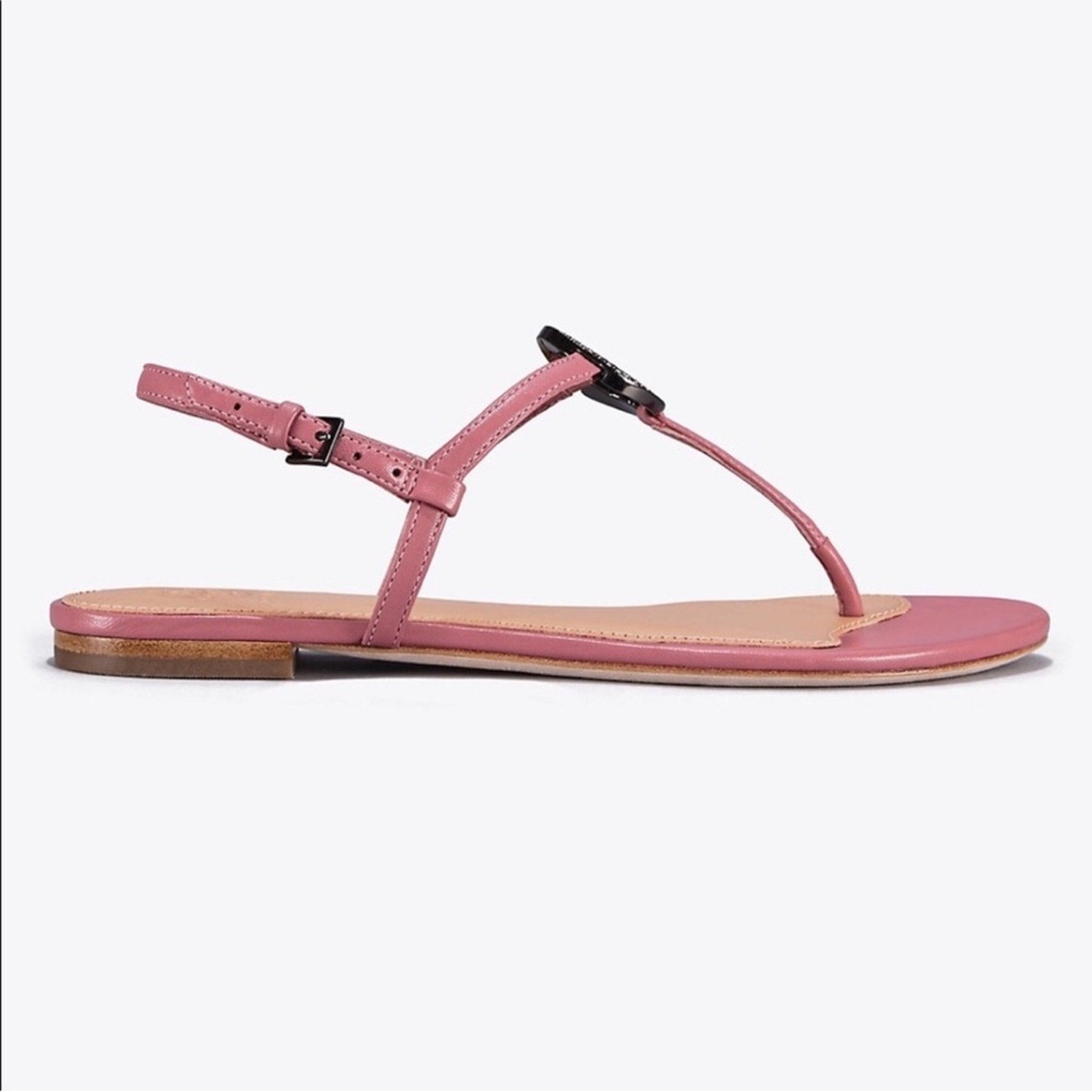 438 - NEW (no box) Tory Burch Pink Strappy Sandals size 7M