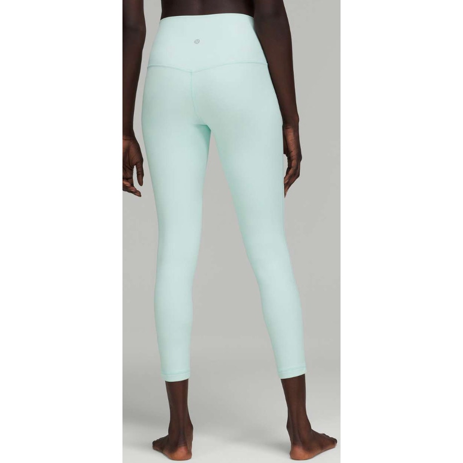 6586 Lululemon Align High-Rise Pant 25" Delicate in Mint in Sz 6