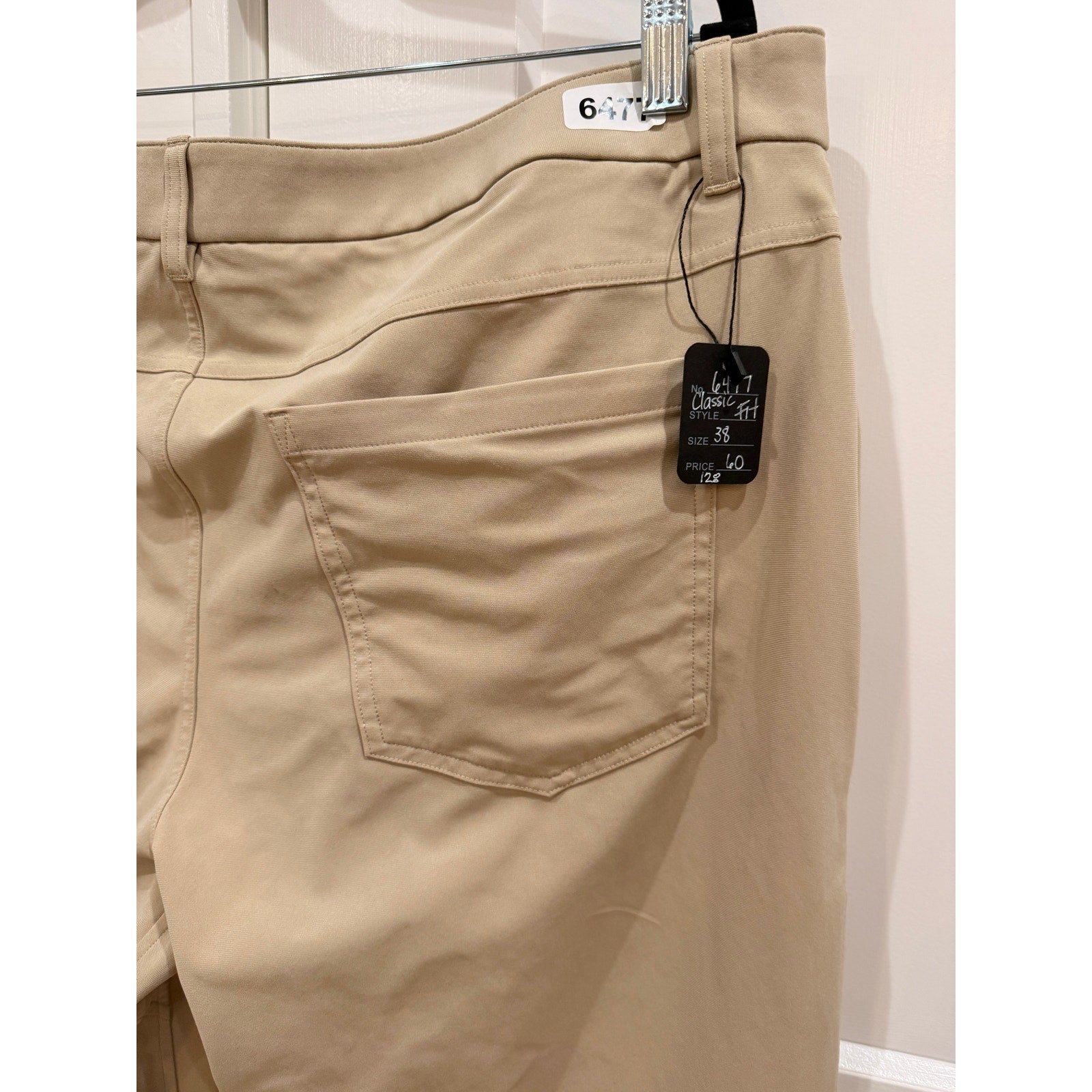 6477 - LULULEMON ABC Classic-Fit Pant 32" *Warpstreme in Trench - 38W