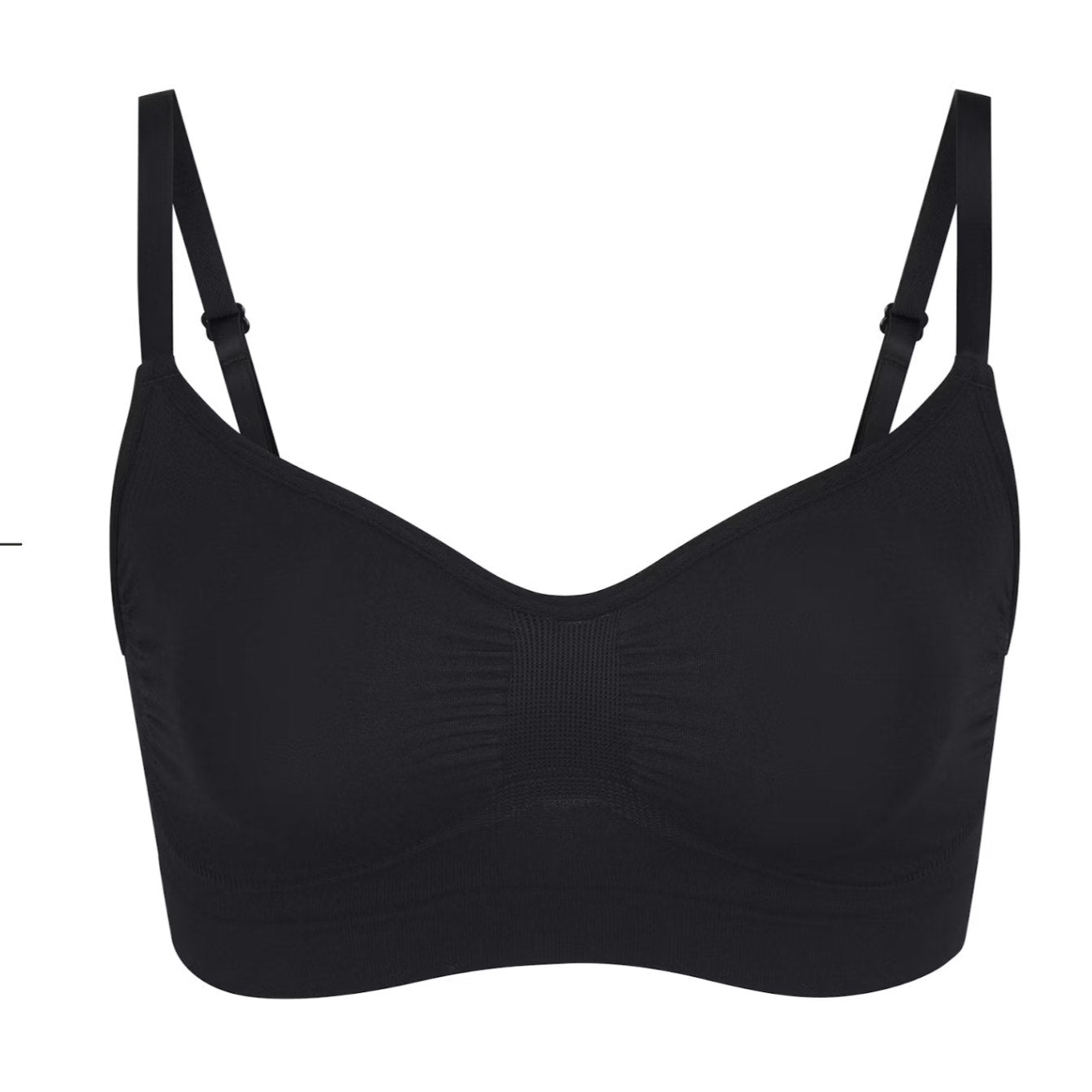 0248 NWOT SKIMS  SEAMLESS SCULPT BRALETTE in S?M in ONYX