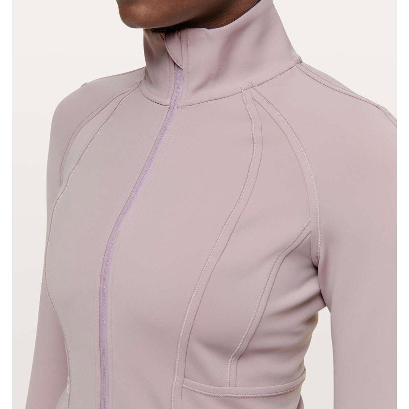 463 - Lululemon In Profile Jacket Smoky Blush n Sz 6