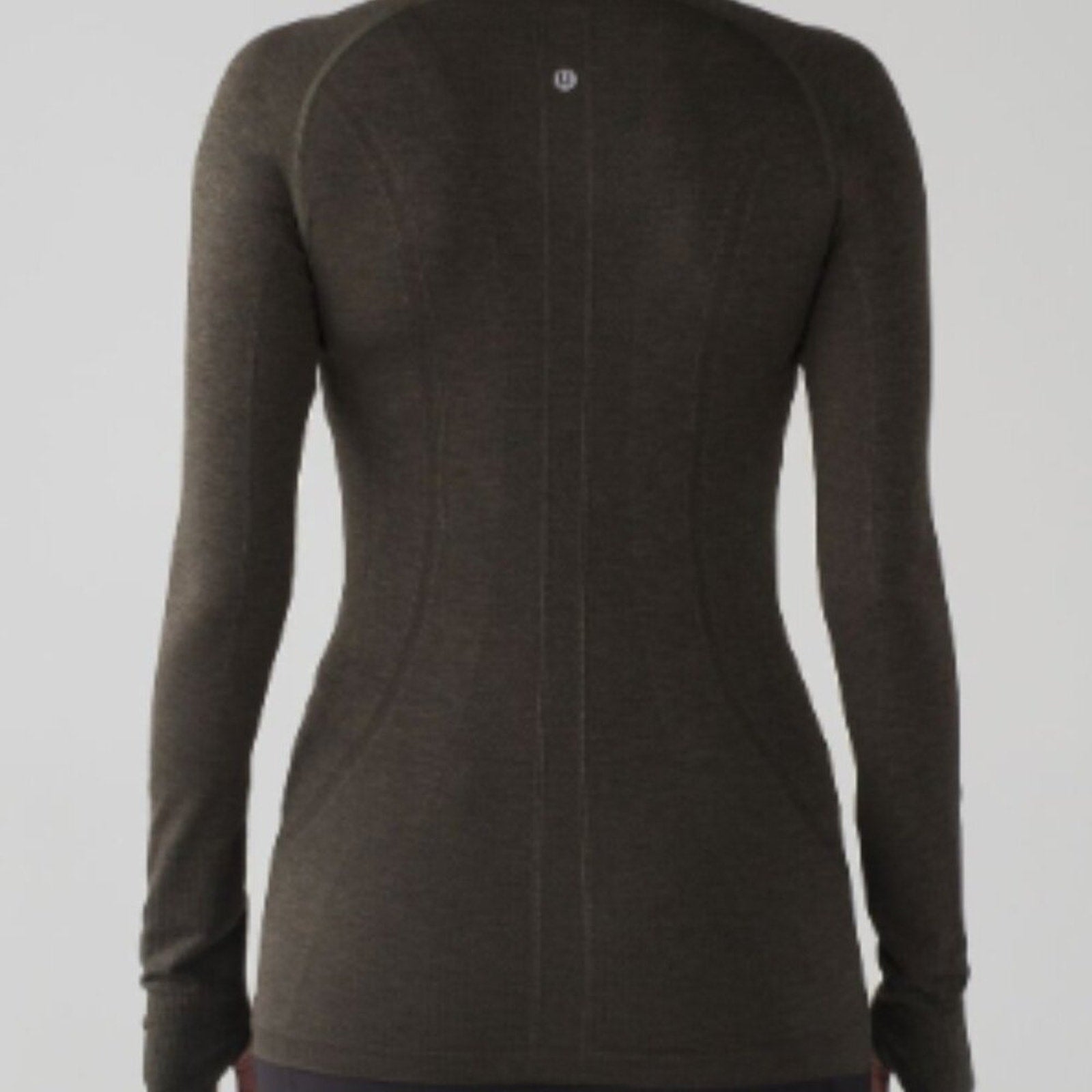 (6006)  🍋 LULULEMON RUN: Swiftly Tech Long Sleeve Crew Sz 10 EUC