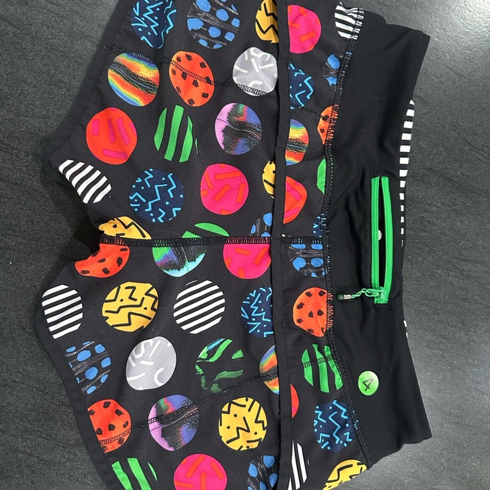 (2283) Lululemon Speed Short 2015 Seawheeze - Circle Pills