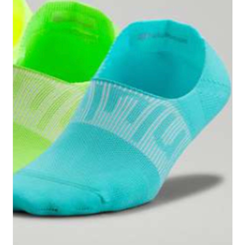 408 - NWOT LULULEMON Power Stride Tab Sock 1-Pack Electric-Turquoise