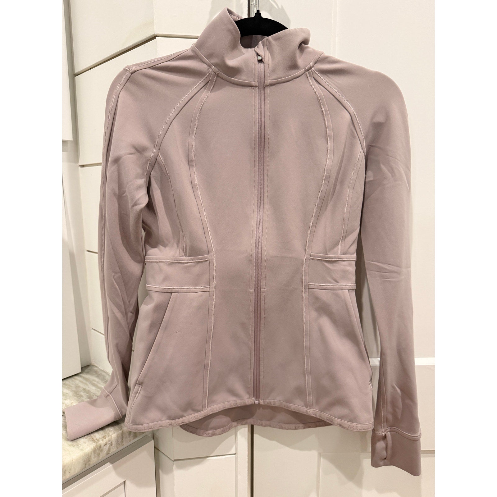 463 - Lululemon In Profile Jacket Smoky Blush n Sz 6