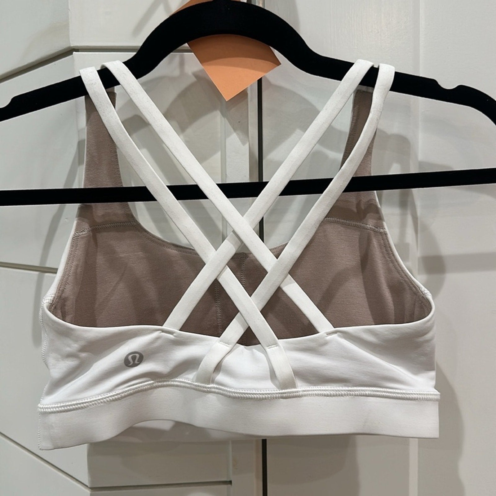 4 - LULULEMON Soul Hamptons Energy Bra in WHT SZ 4