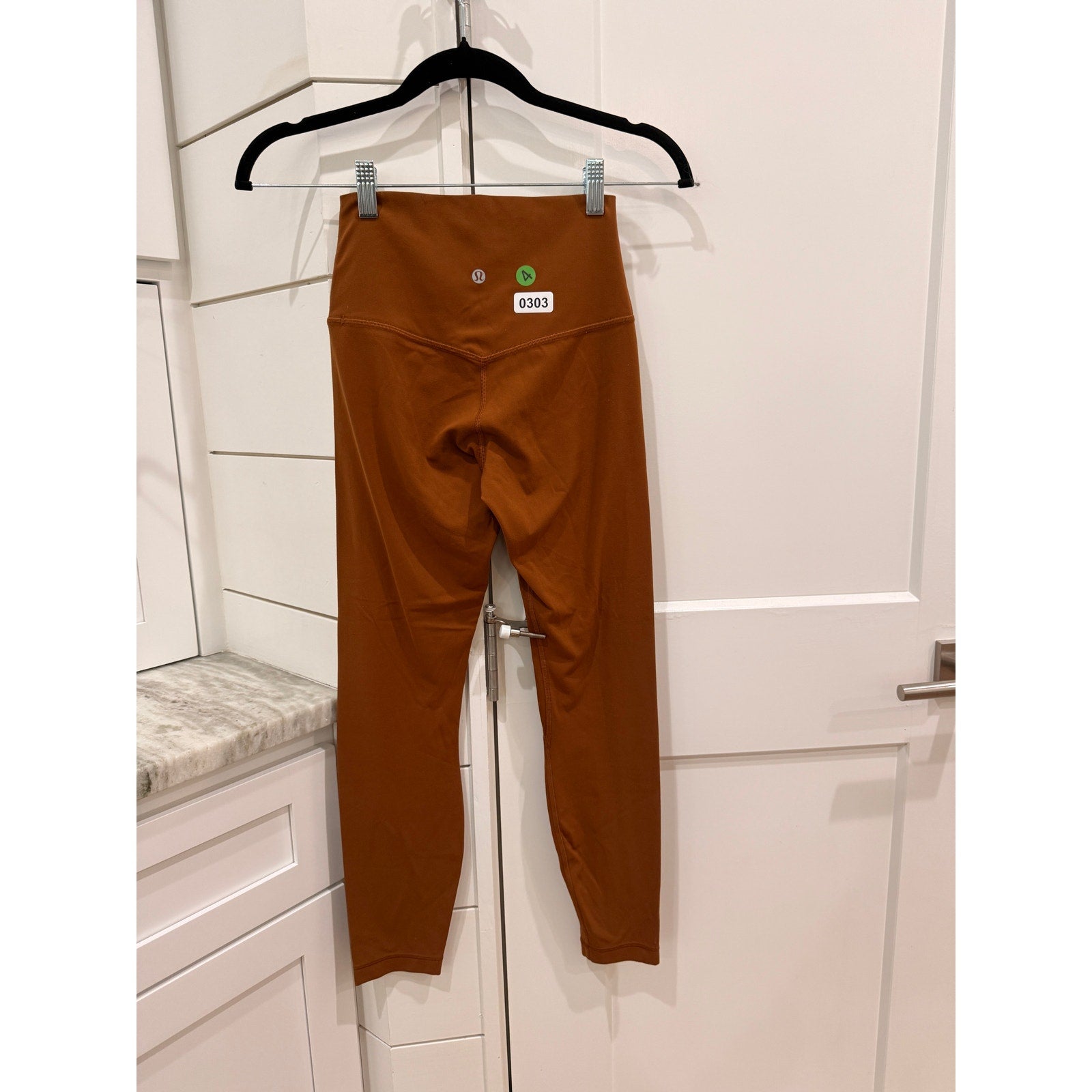 0303 Lululemon Align High-Rise Pant 25" Copper Brown Sz 4 *LOVED
