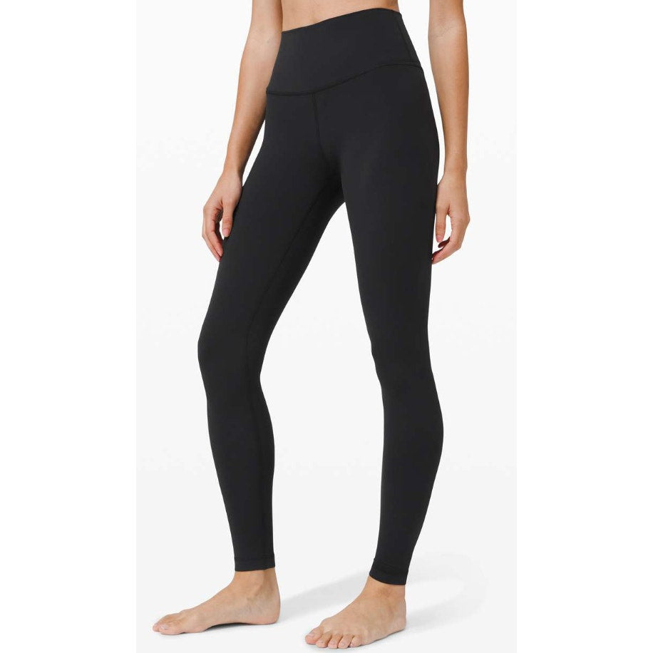 6458 LULULEMON Align Pant 28" Black sz 14 *LOVED **PILLING in GUSSET