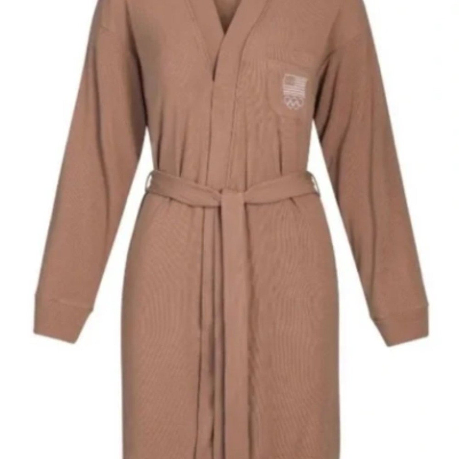 (2416) SKIMS NWT TEAM USA ROBE Olympic in SIENNA Sz M