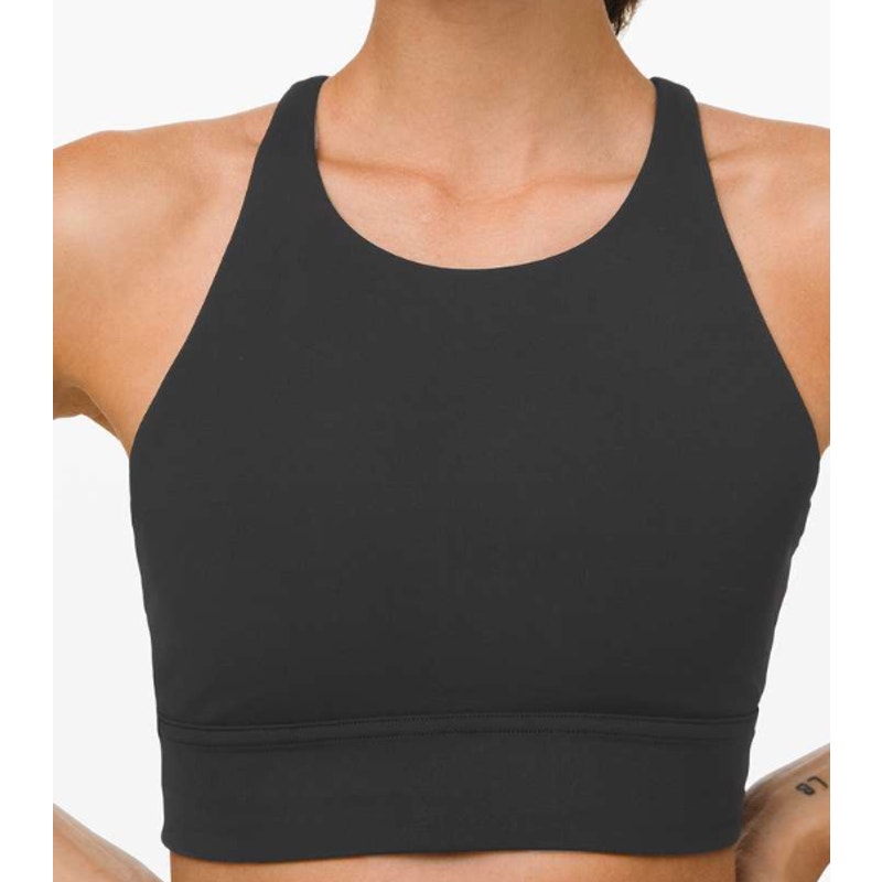 370 - Lululemon Ride and Reflect Bra Black Sz 10
