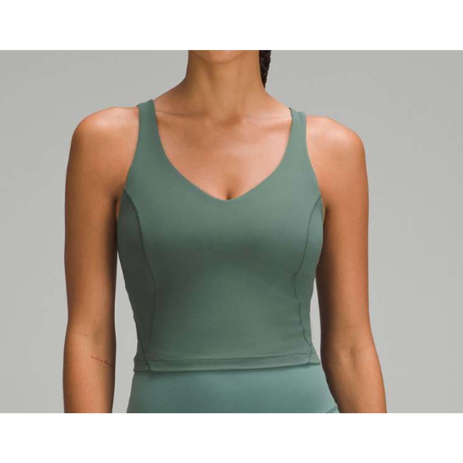 59 - Lululemon Align Tank Top *Light Support in Dark Forrest Sz 8