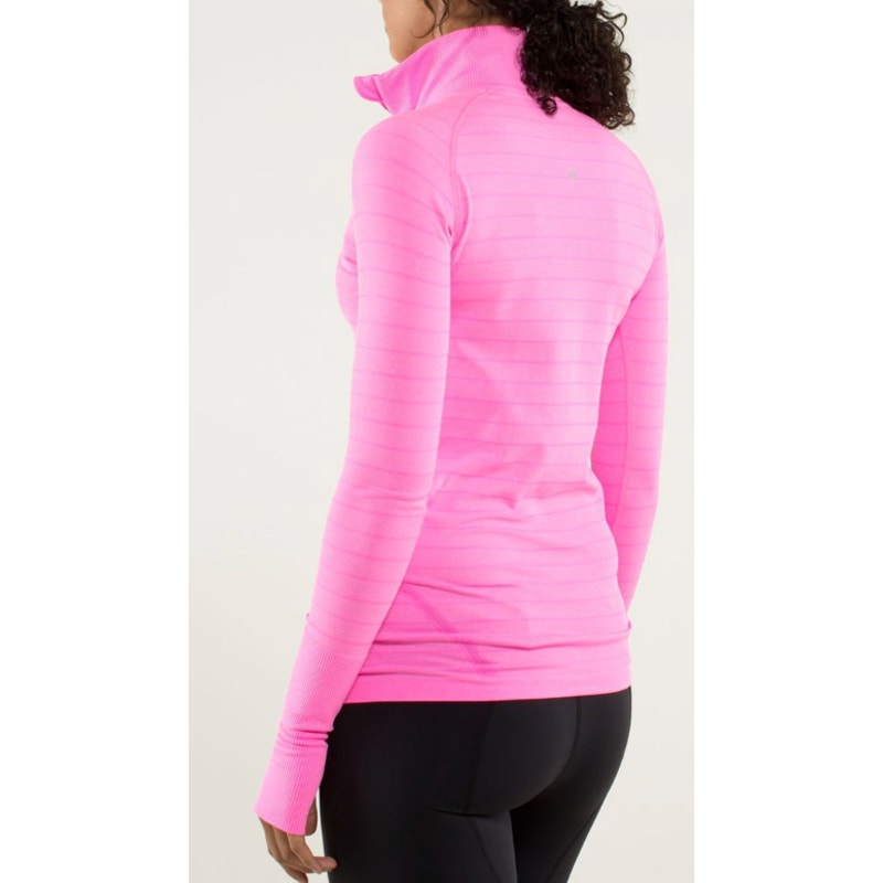 0232 Lululemon Run: Swiftly Tech 1/2 Zip Sz 8 LOVED
