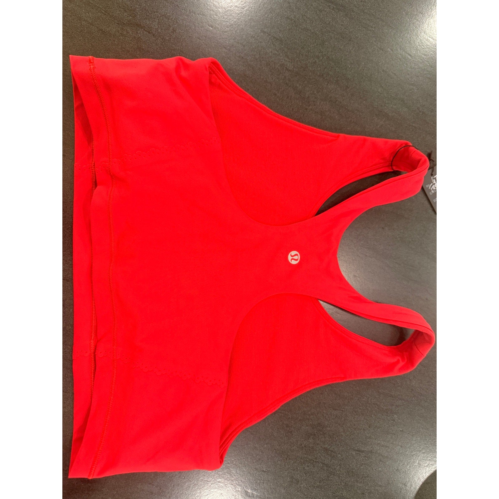 6738 - Lululemon Fast As Light Bra True Red Sz 10