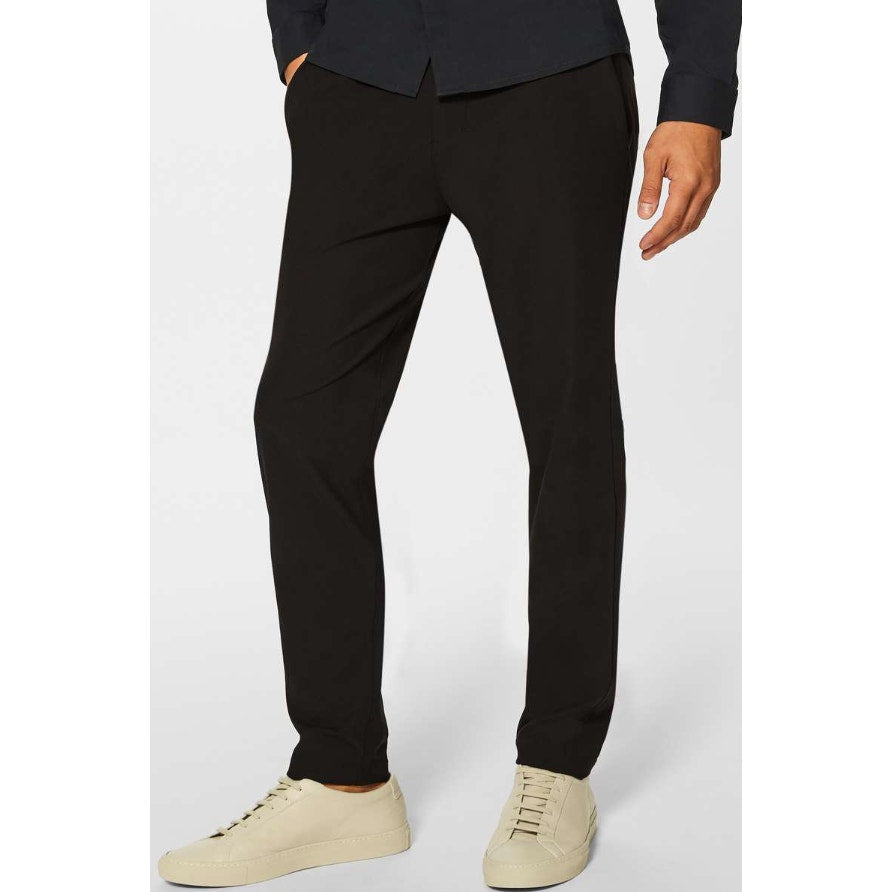 6457 - LULULEMON Commission Pant Slim *Warpstreme 34" Black 34W