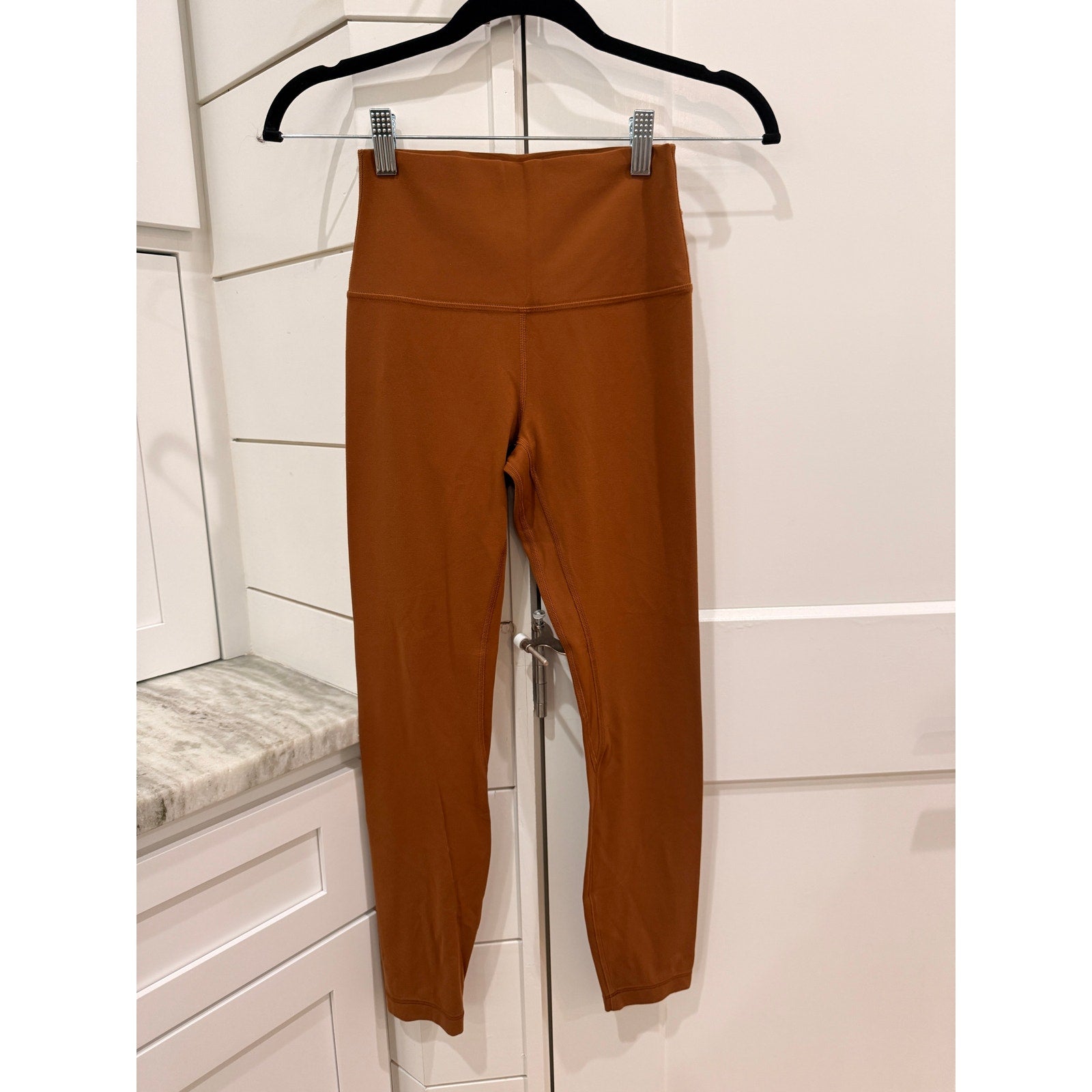 0303 Lululemon Align High-Rise Pant 25" Copper Brown Sz 4 *LOVED