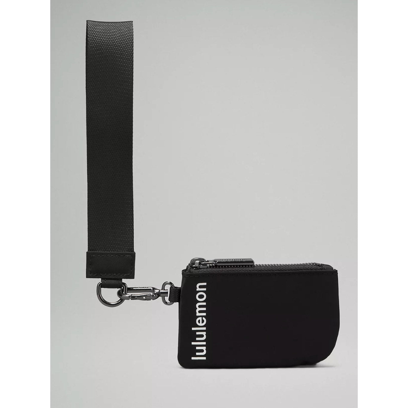 0268  NWT LULULEMON Dual Pouch Wristlet in BLACK/BLACK