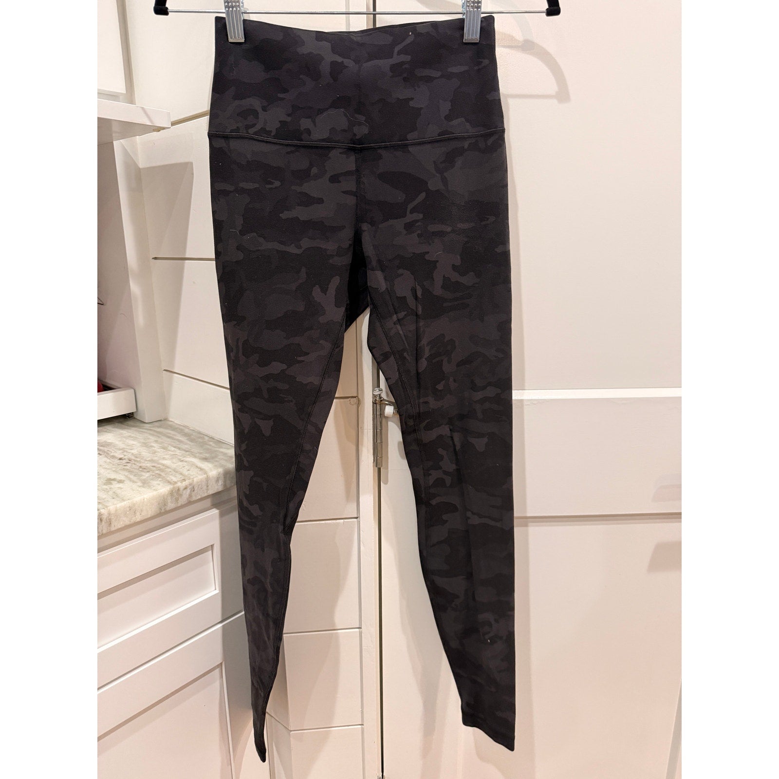 6781 LULULEMON Align Pant *Full Length 28" Incognito Camo Multi Grey Sz 6 *LOVED