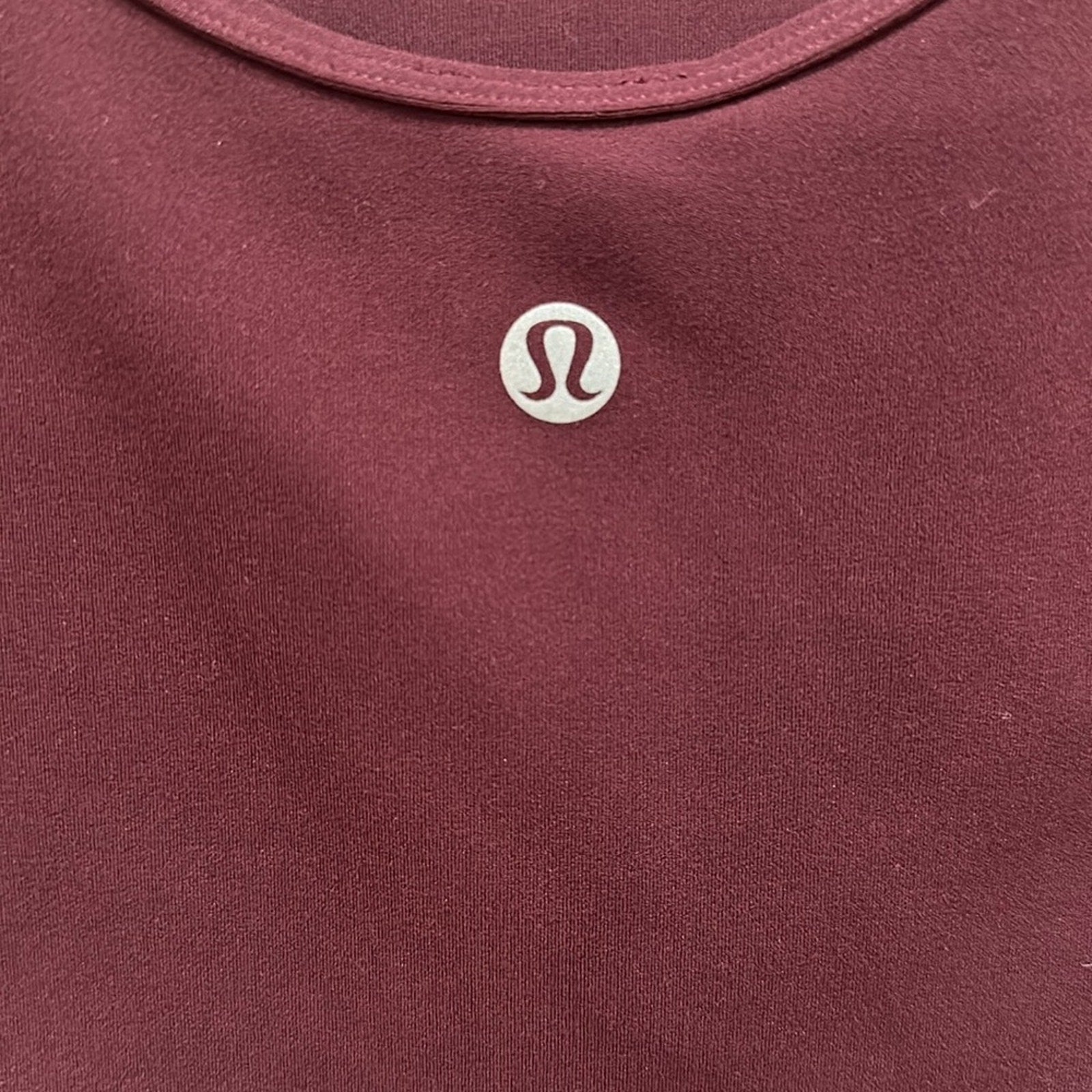 (6187) 🍋  LULULEMON ALIGN TEE P2P=18" Sz 10/12 *EUC in CASISS