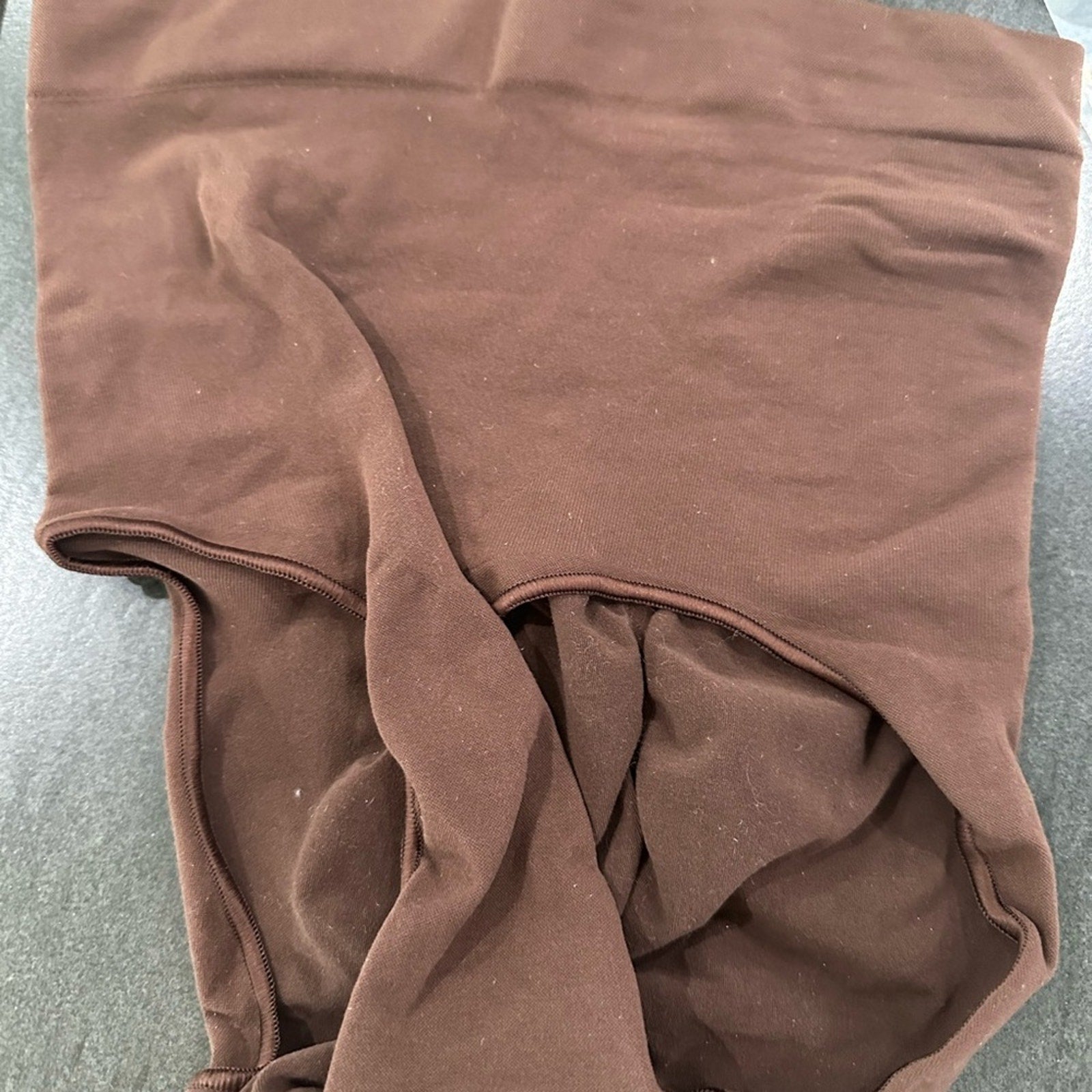 (2452) SKIMS SEAMLESS SCULPT HIGH-WAISTED BRIEF - COCOA Sz 2X/3X