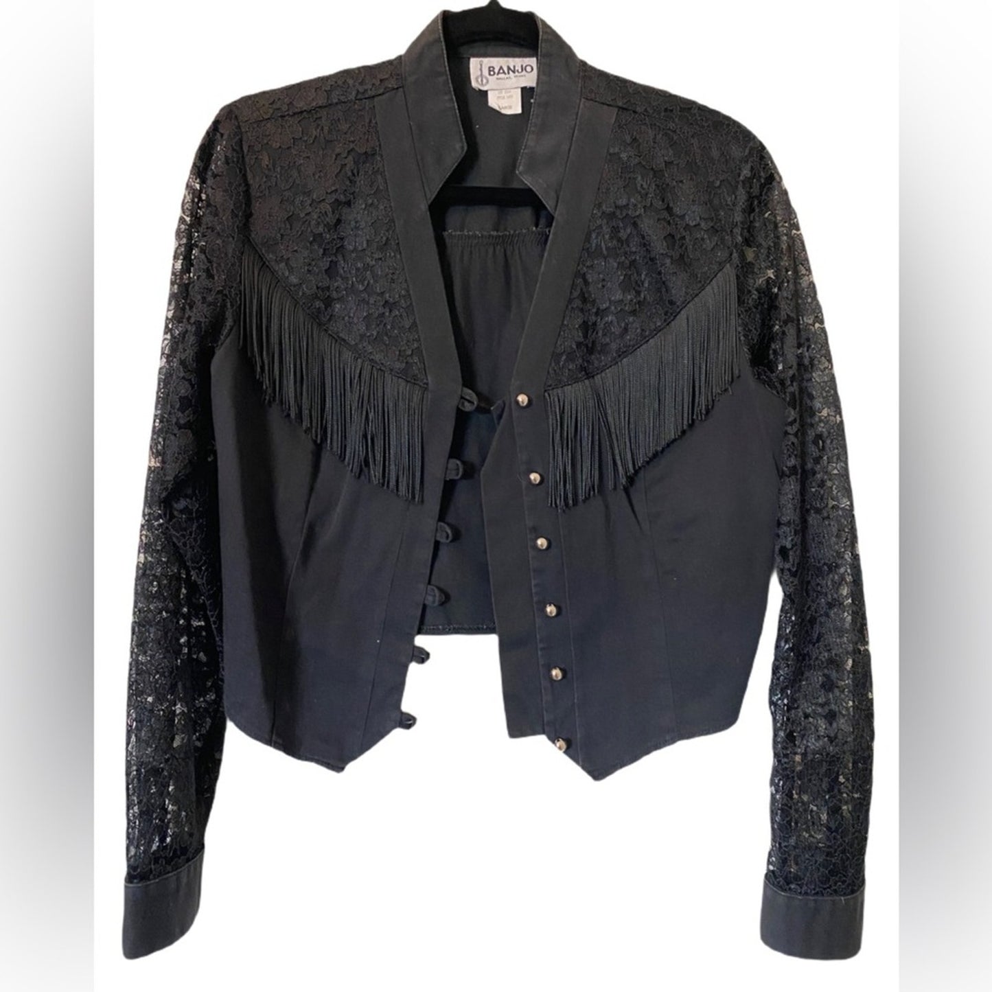 Vintage Western Fringe Jacket