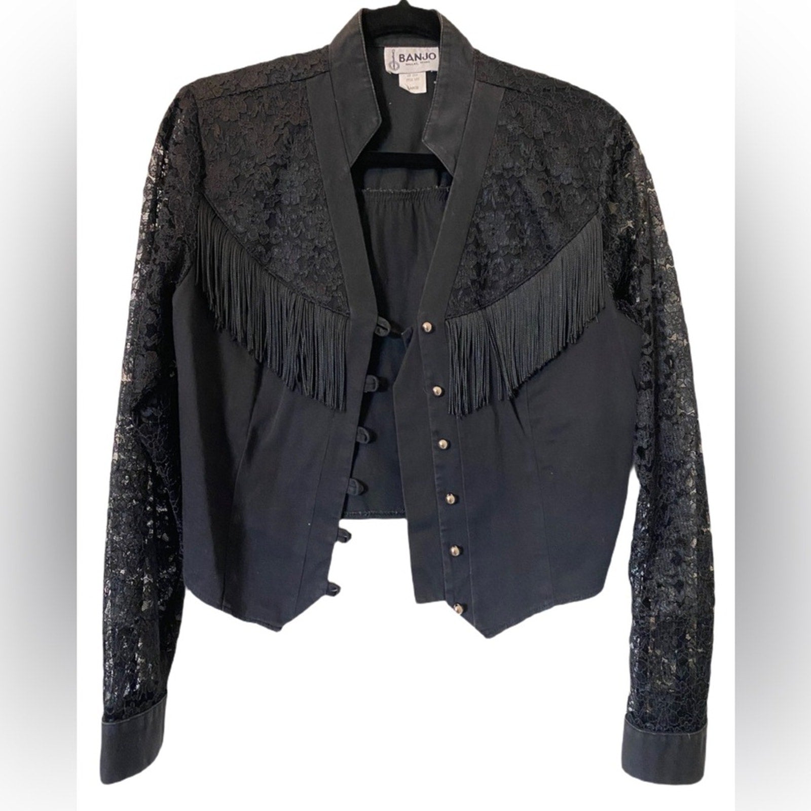 Vintage Western Fringe Jacket