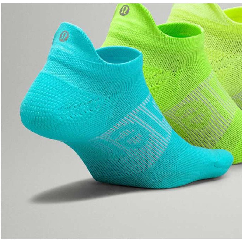 408 - NWOT LULULEMON Power Stride Tab Sock 1-Pack Electric-Turquoise