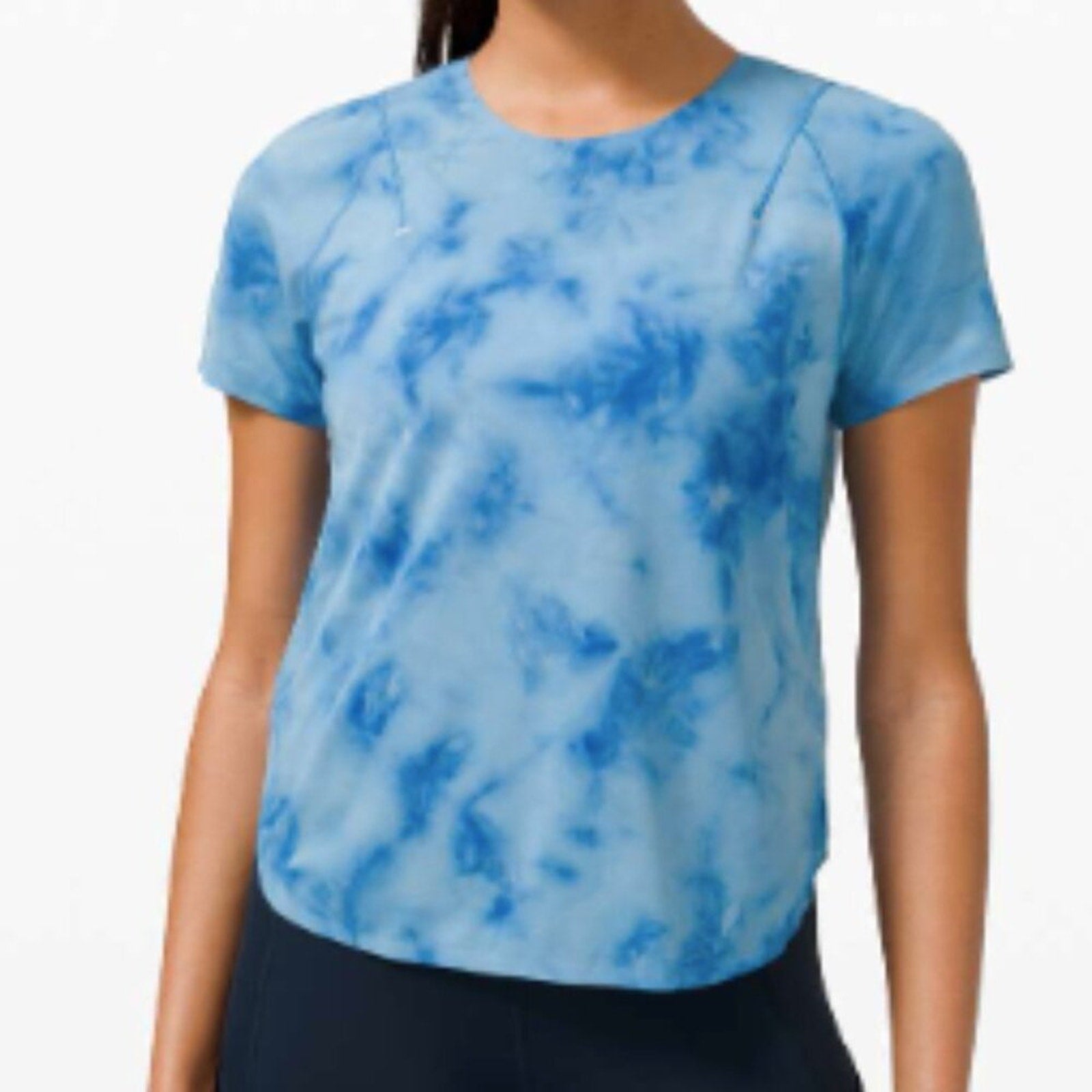 (6088)  🍋 LULULEMON Lightweight Run Kit Short Sleeve Sz 6 **LOVED