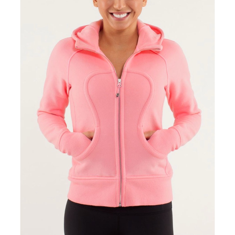 Scuba Hoodie *Stretch Pink Shell in PINK SHELL Sz 6 *SPOT on WRIST
