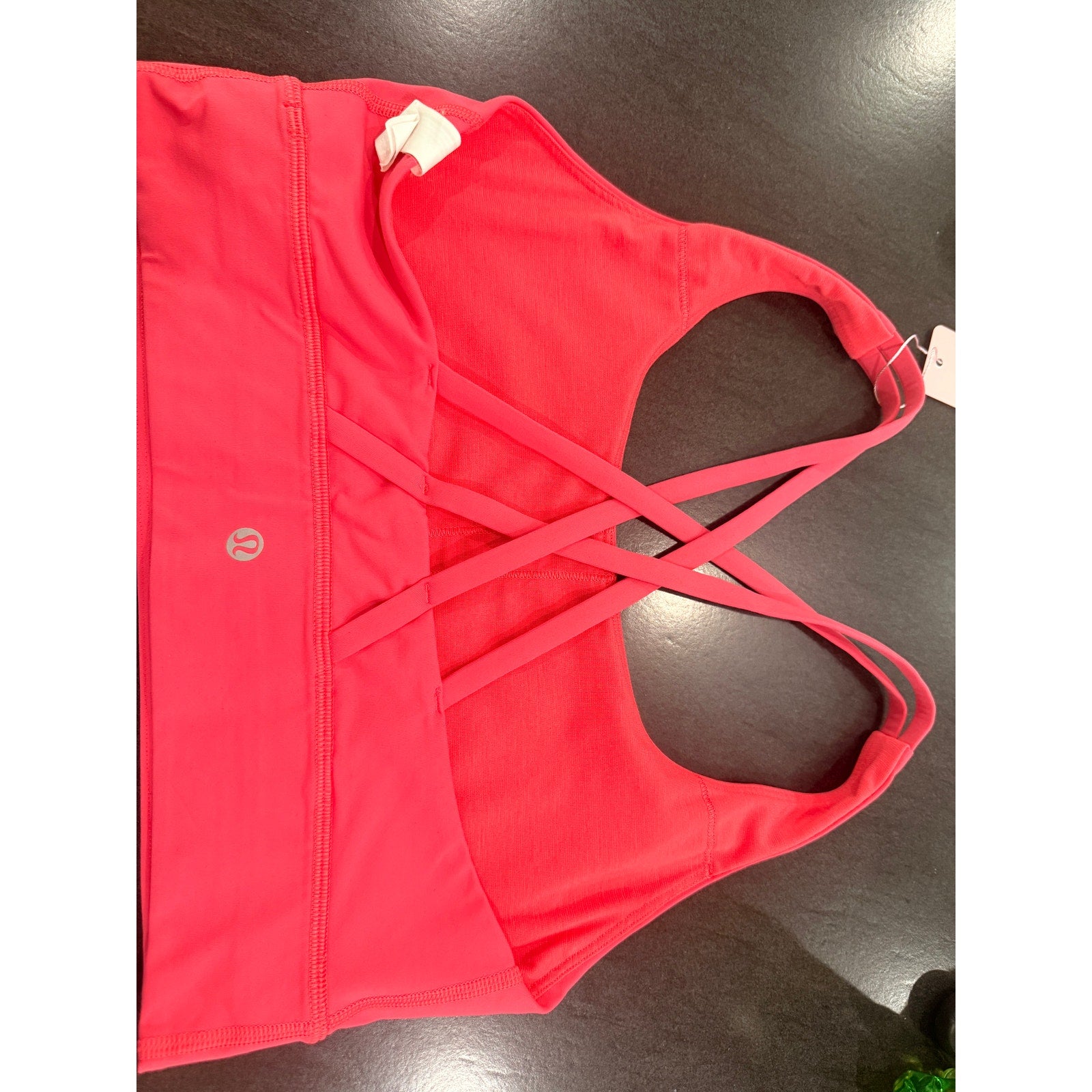 62 - Lululemon Energy Bra *Long Line White sz 10