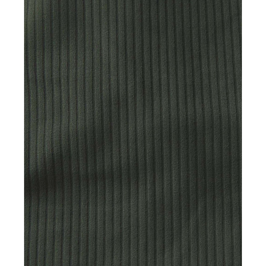 6563 NWT Ribbed Nulu Asymmetrical Yoga Tank Top in Dark Forest Sz 10