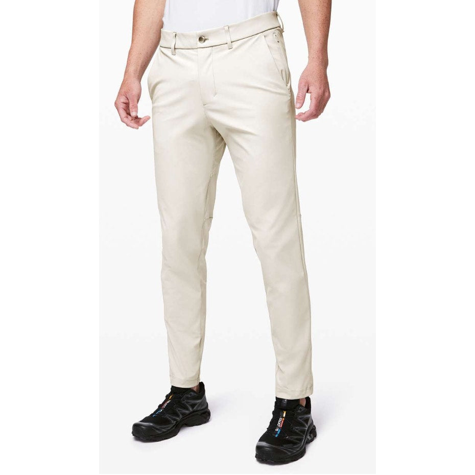380 - LULULEMON Commission Pant Slim *Warpstreme in SilverStone 28L 32W