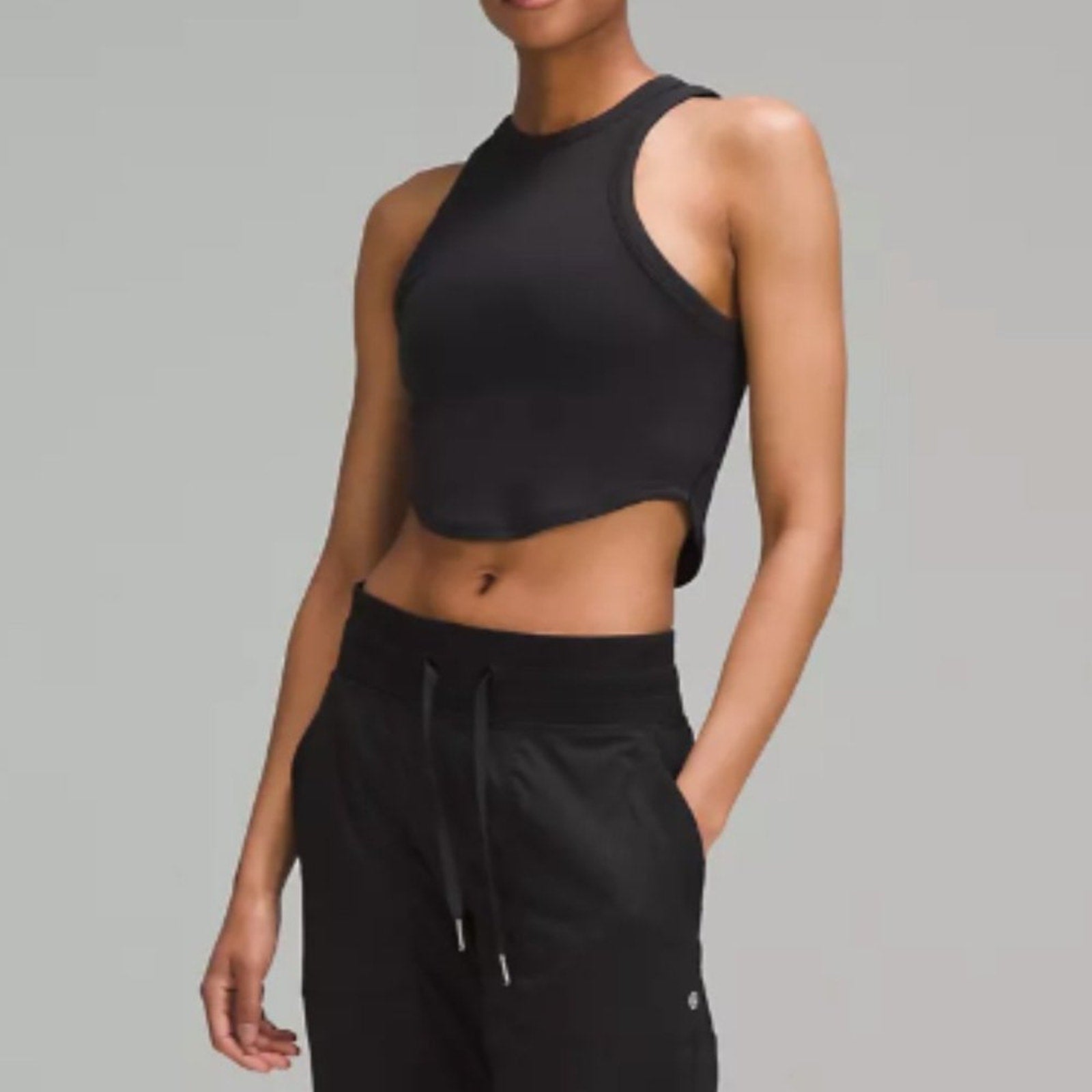 (6583/90/6620)) NWT Lululemon Hold Tight Cropped Tank Top Sz 6/8/16