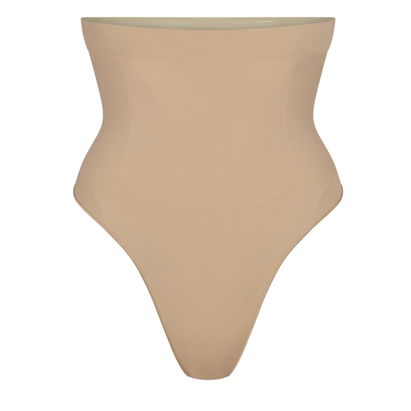 0244 SKIMS SEAMLESS SCULPT HIGH-WAISTED BRIEF - CLAY in Sz S/M