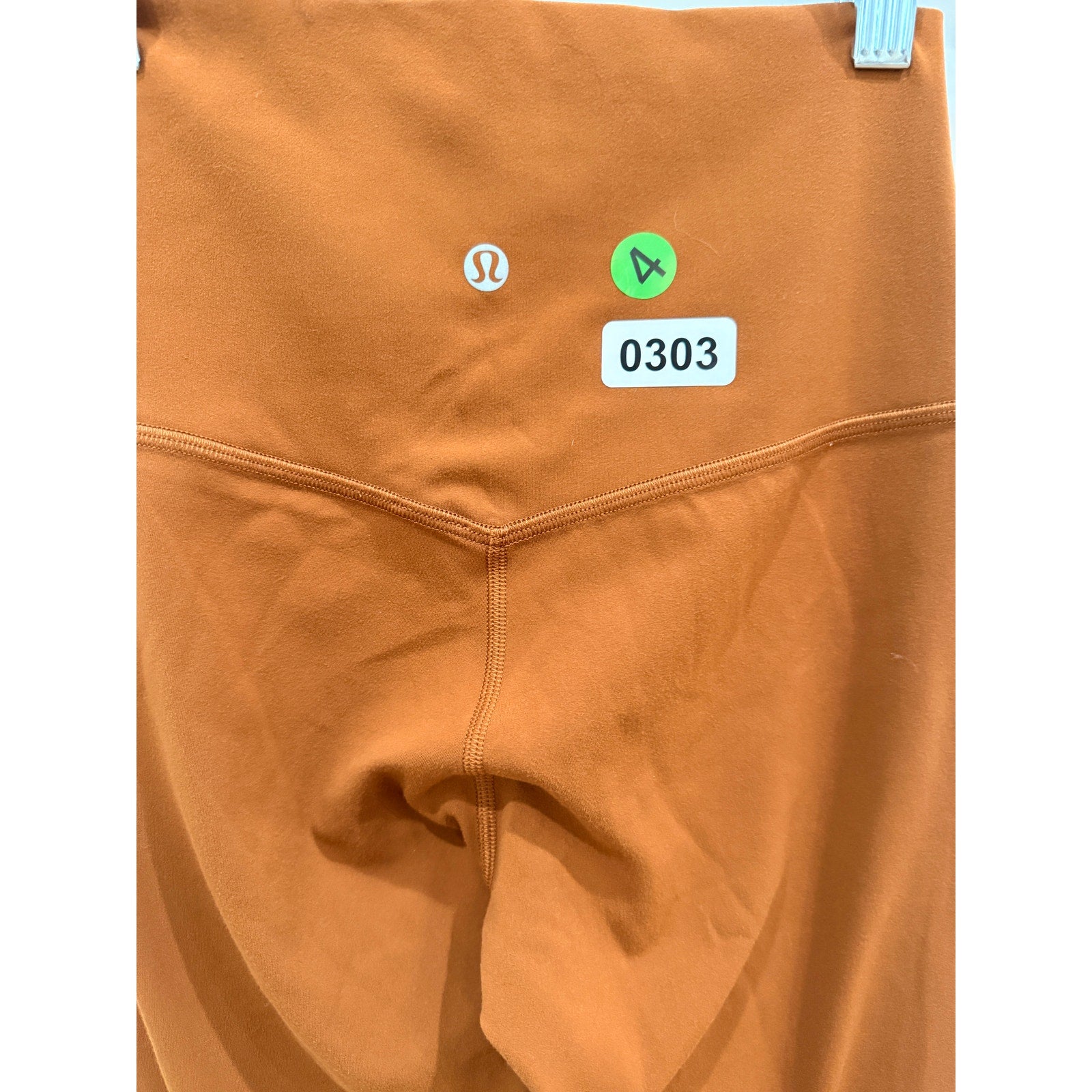 0303 Lululemon Align High-Rise Pant 25" Copper Brown Sz 4 *LOVED