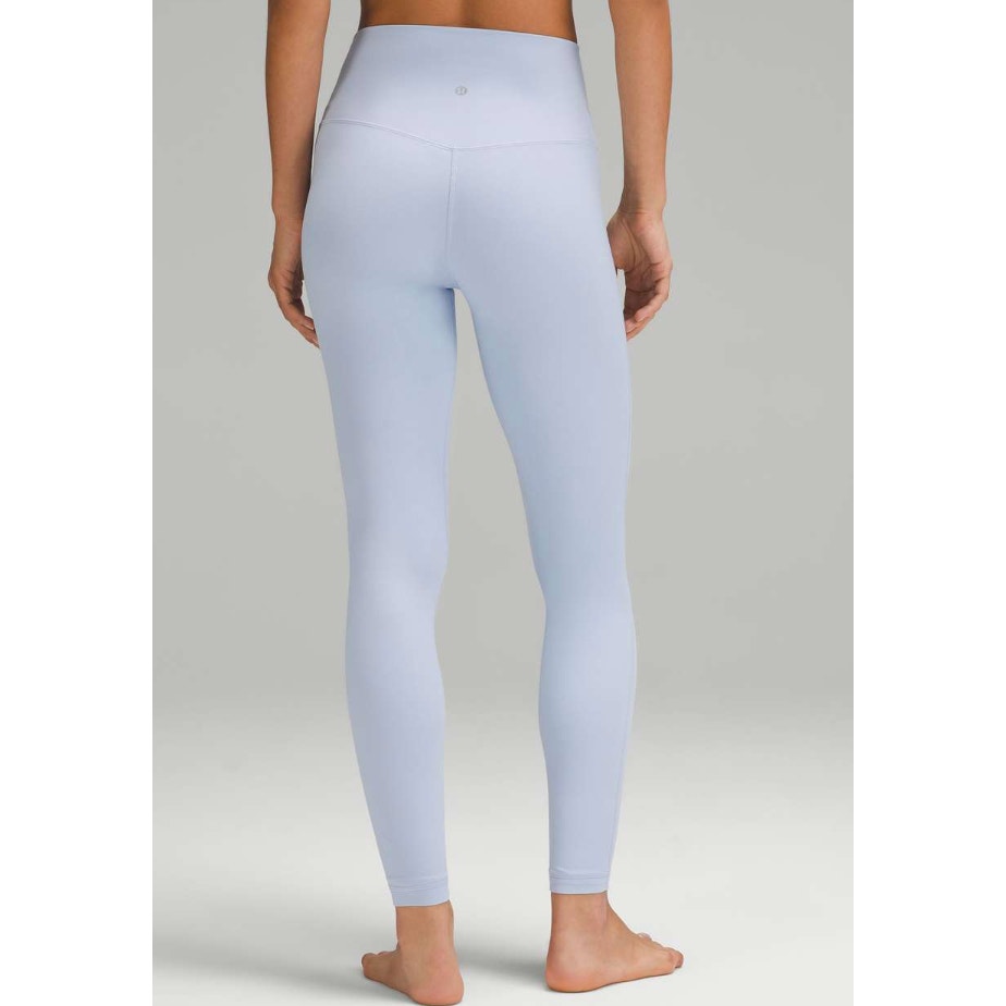 6826 LULULEMON Align High-Rise Pant 28" Blue Linen in Sz 12 *LOVED