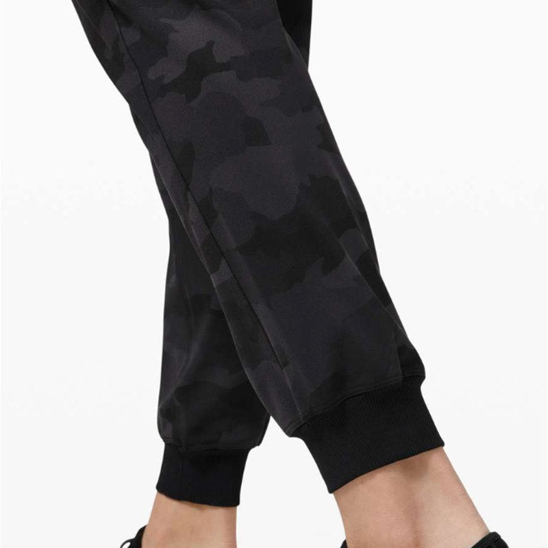 6827 Lululemon Stretch High-Rise Jogger *Full Heritage 365 Camo Deep Coal Sz10