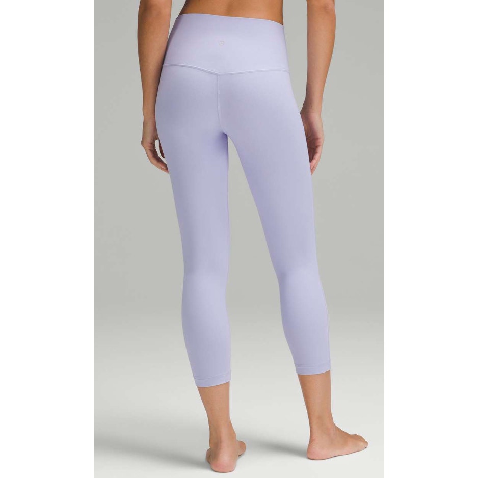 6729 LULULEMON Align High-Rise Crop 23" Lilac Smoke Sz 14 *LOVED