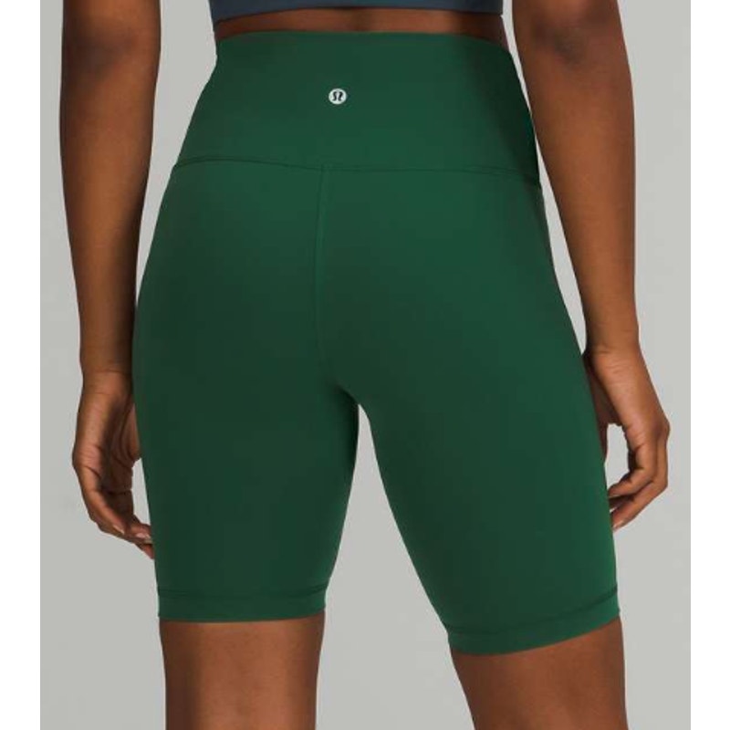 6705 - Lululemon Wunder Train High-Rise Short 8" Everglade Green