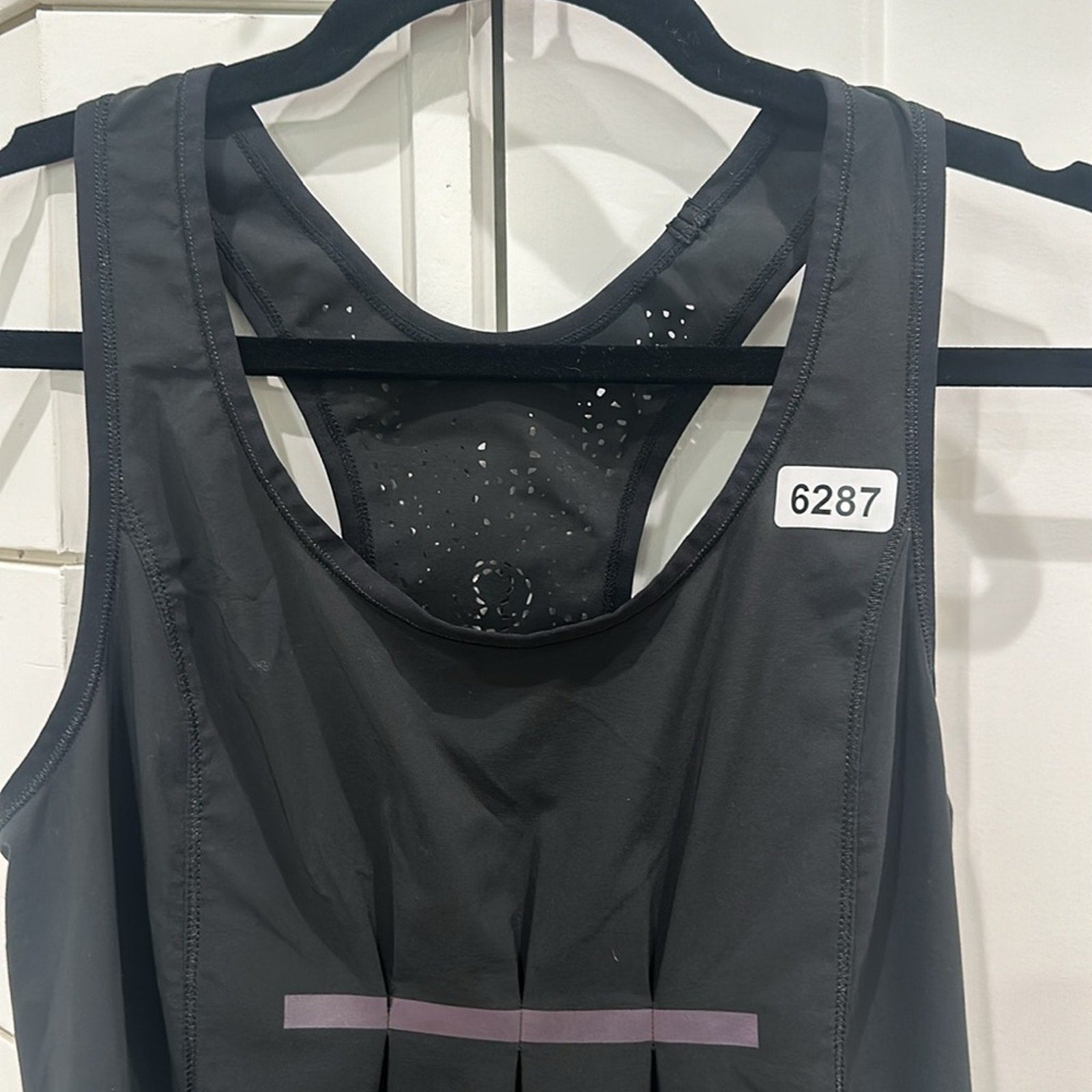 (6287) 🍋 LULULEMON Run: In The Sun Dress 15/5" P2P in BLACK