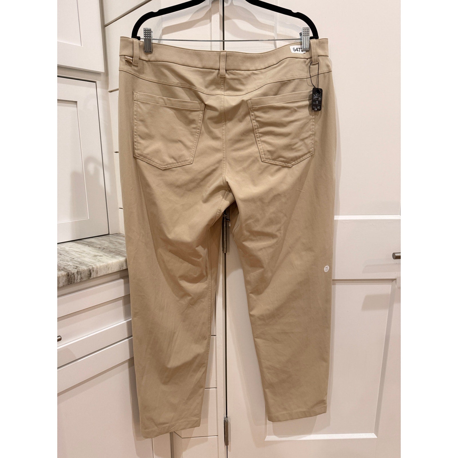 6477 - LULULEMON ABC Classic-Fit Pant 32" *Warpstreme in Trench - 38W