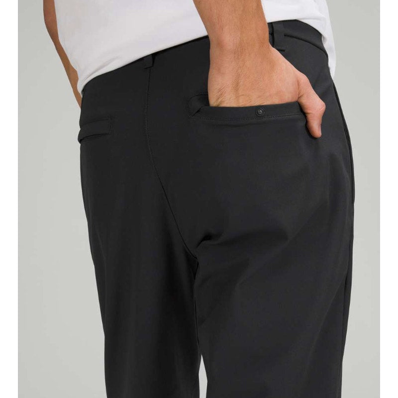 6503 - LULULEMON Commission Pant Classic 34" *Warpstreme in BLK/Obsidian 38W