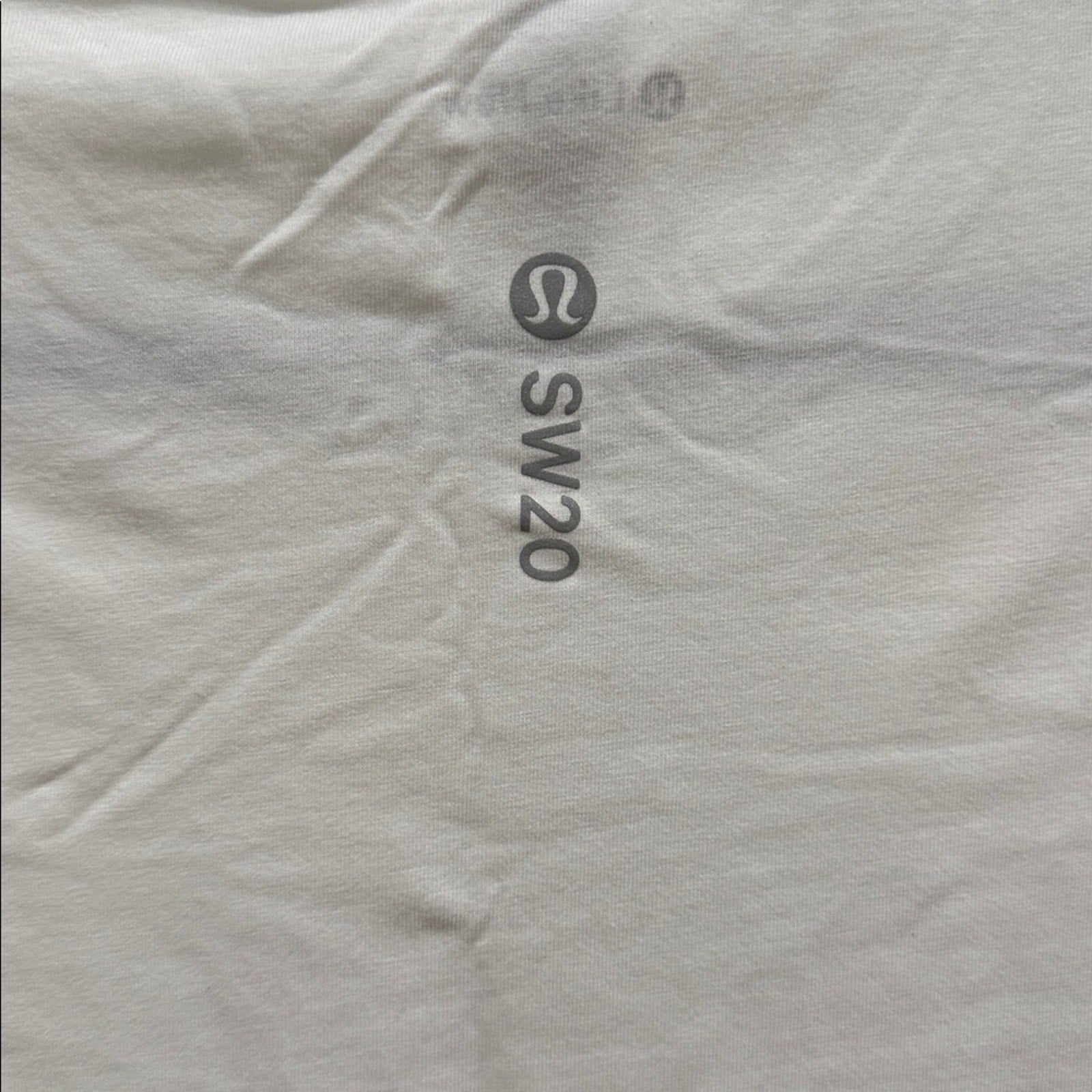 183 Lululemon Love Crew III *SeaWheeze White in M *COLLECTIBLE *RARE