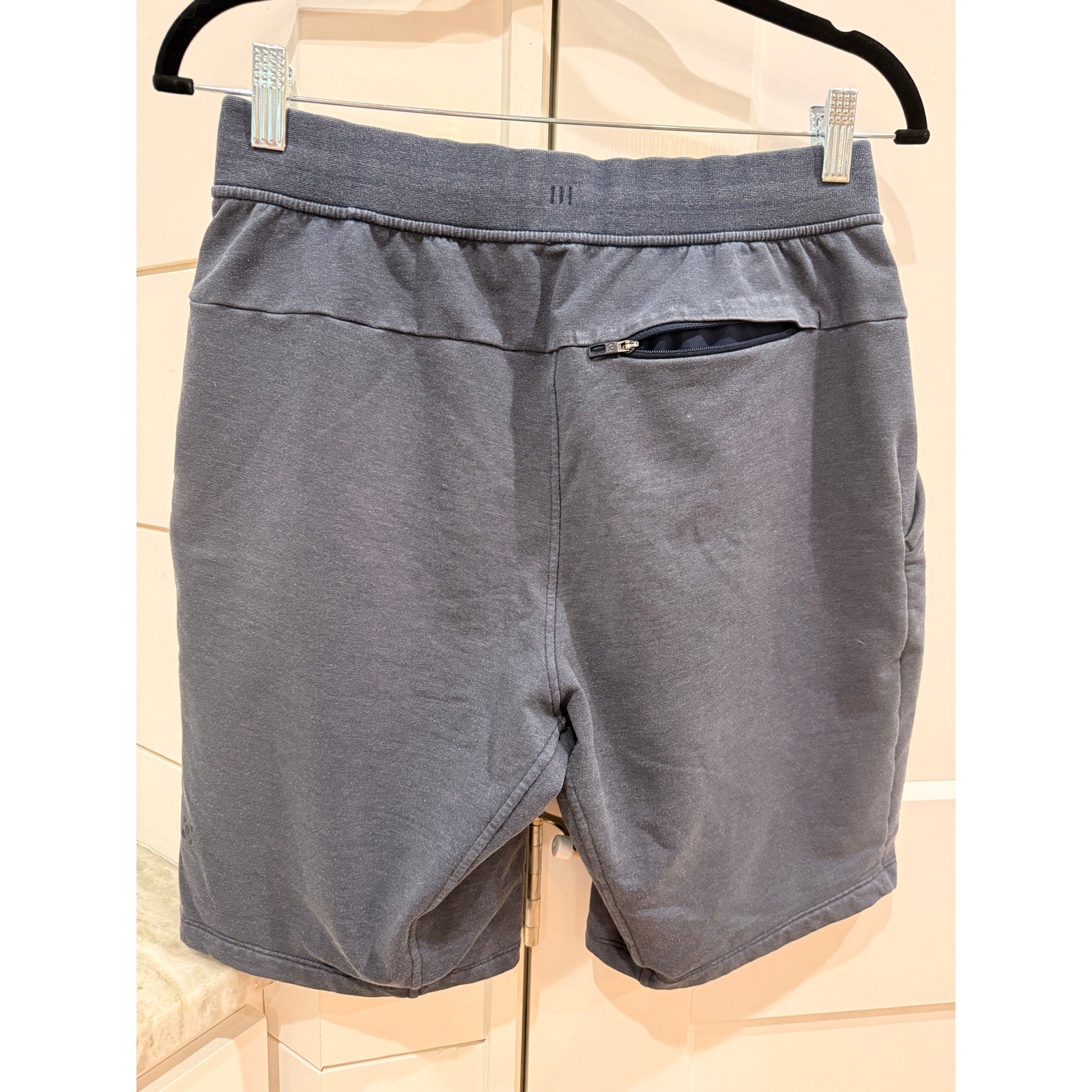 421 - LULULEMON City Sweat Short *9.5" Heathered True Navy Sz M