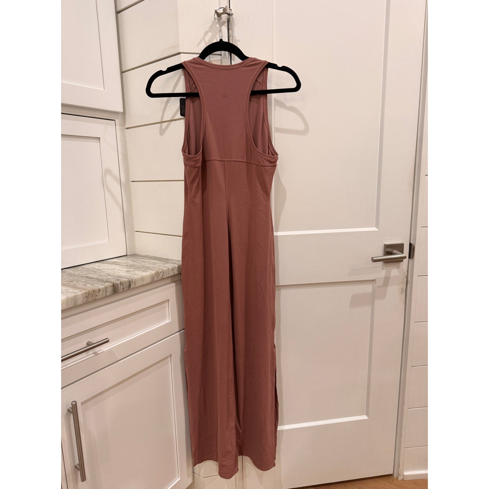 2006 LULULEMON All Aligned Midi Dress Spiced Chai in Sz 4/6