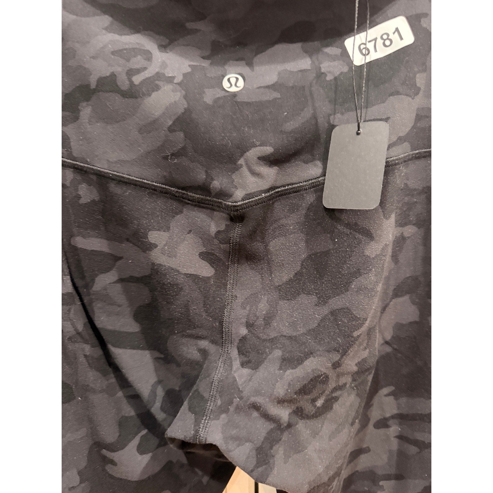 6781 LULULEMON Align Pant *Full Length 28" Incognito Camo Multi Grey Sz 6 *LOVED
