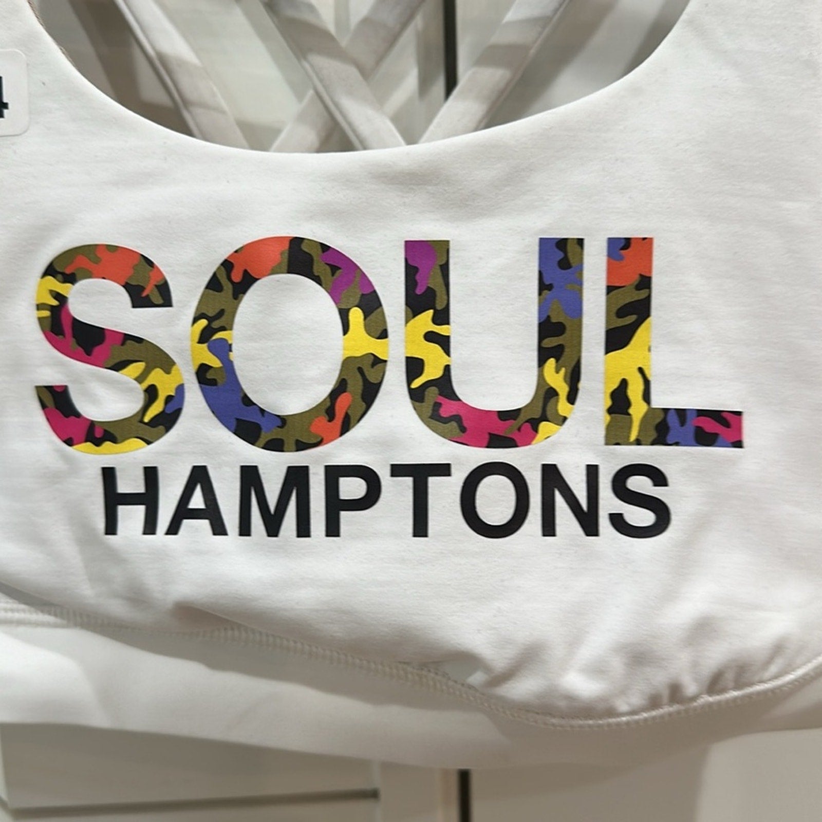 4 - LULULEMON Soul Hamptons Energy Bra in WHT SZ 4