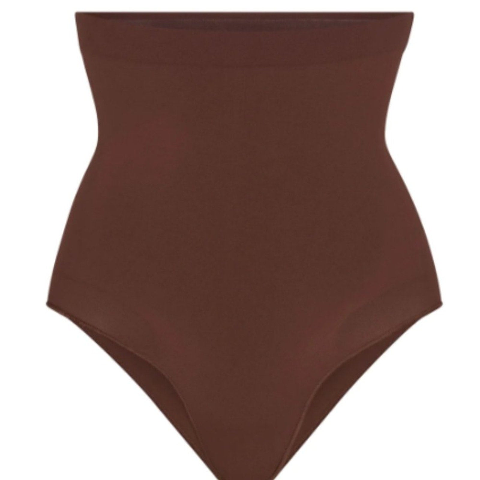 (0238) SKIMS SEAMLESS SCULPT HIGH-WAISTED BRIEF - ONYX in LARGE