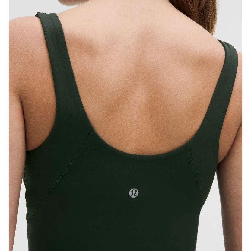 6886 NWT Lululemon Align Tank Top *Light Support in Rainforest Green in Sz 0