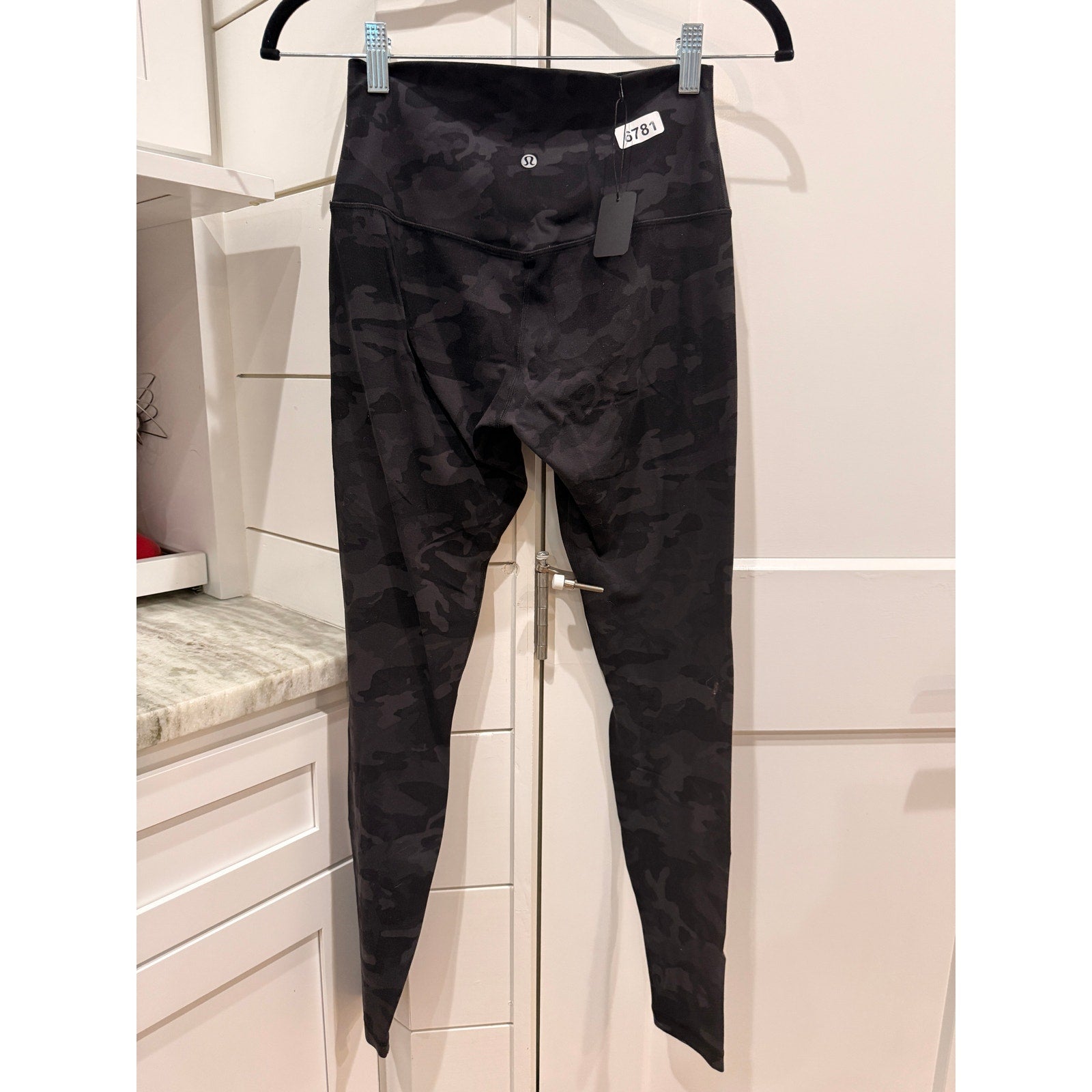 6781 LULULEMON Align Pant *Full Length 28" Incognito Camo Multi Grey Sz 6 *LOVED
